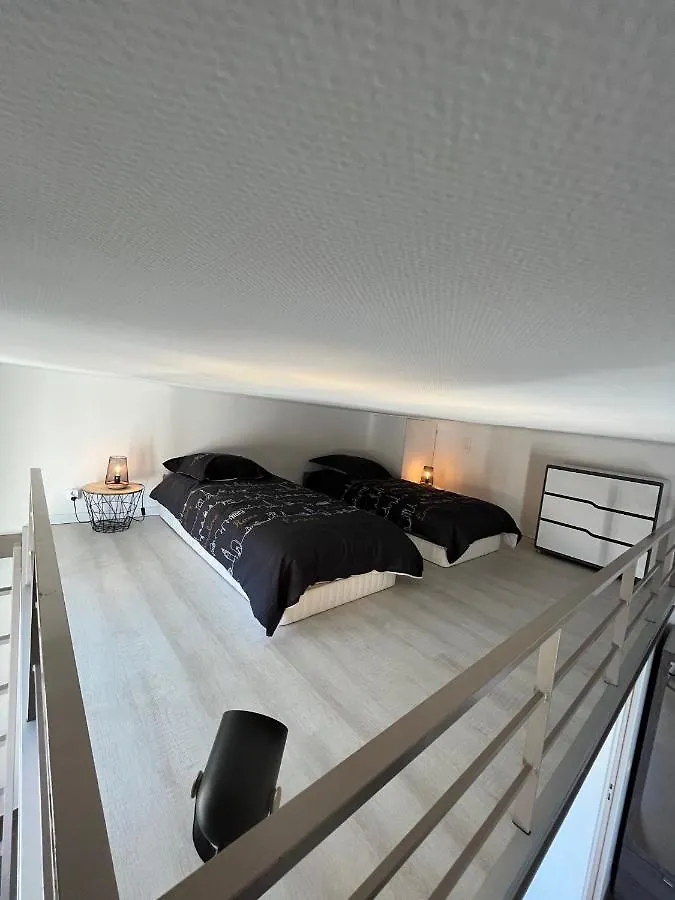 Loft Cannes Chaleureux - Climatisation - Wifi - 650 M Du Palais Des Festivals, Plage Apartamento