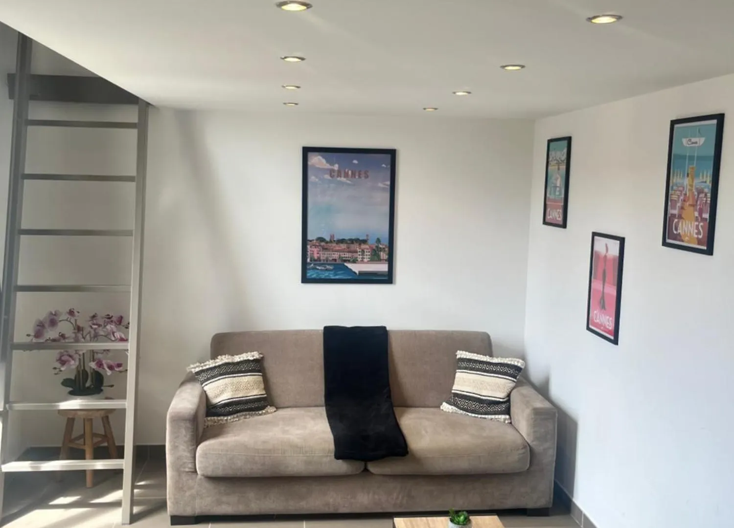 Loft Cannes Chaleureux - Climatisation - Wifi - 650 M Du Palais Des Festivals, Plage França